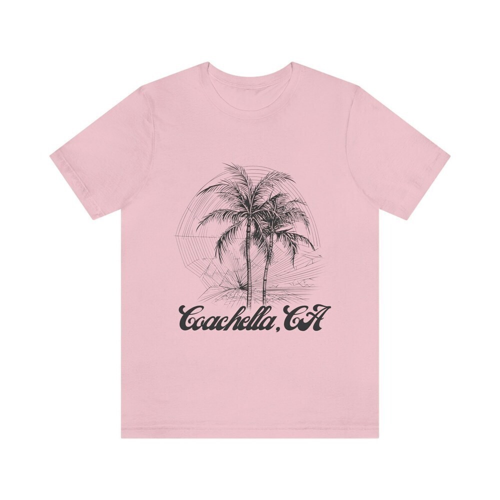 Coachella California Palm Trees Desert Vibes Summer Unisex T-Shirt
